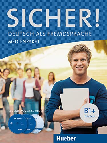 Sicher ! B1+ MEDIENPAKET: 1 DVD und 2 CDs. Deutsch als Fremdsprache von Hueber Verlag GmbH